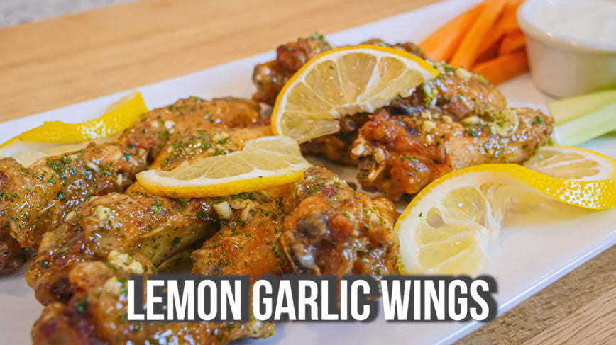 Easy Lemon Garlic Wings Recipe | Igotchu Seasonings &ndash; Igotchu Seasonings