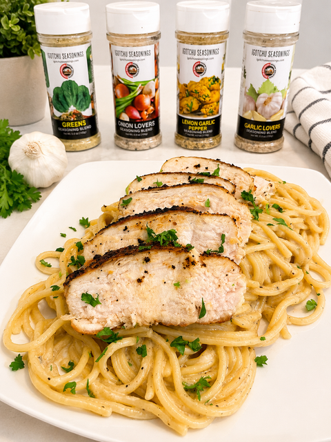 Blackened Chicken Alfredo