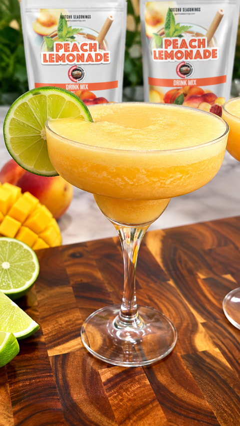 Frozen Peach Mango Margarita