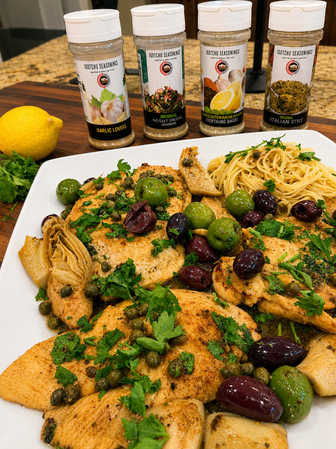 Mediterranean Chicken with Artichokes & Olives