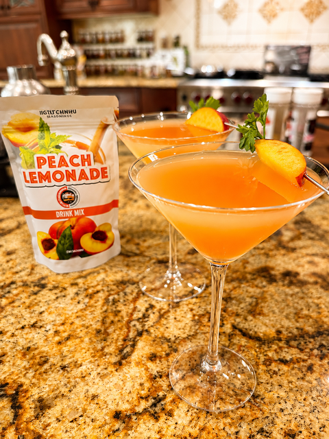 Igotchu Peach Lemonade Martini