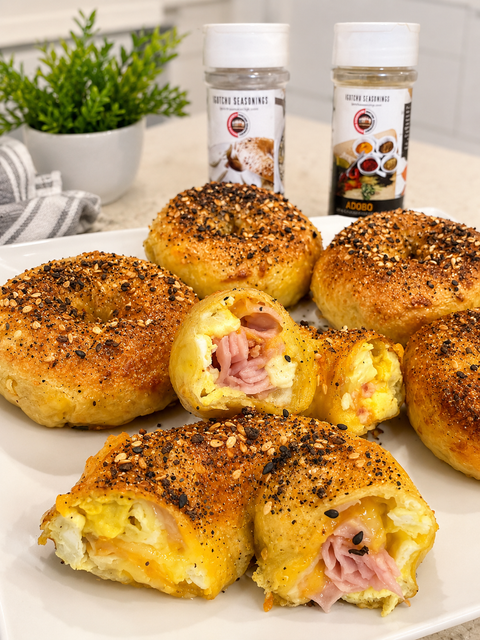 Viral Rice Paper Breakfast Bagels
