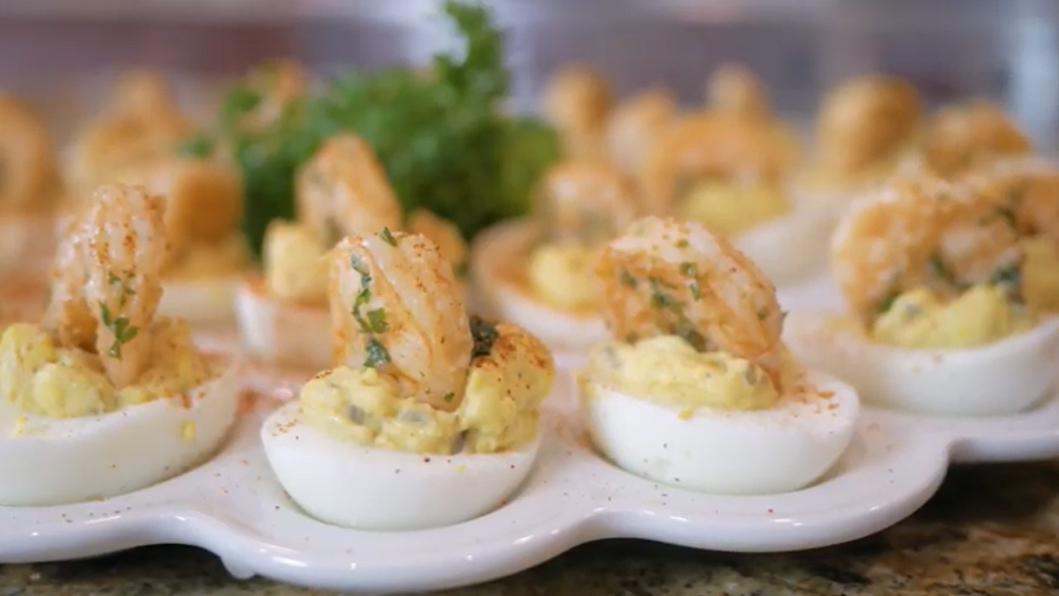 Shrimp Deviled Eggs Recipe – Igotchu Seasonings