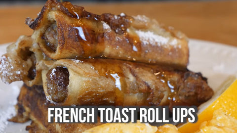 Simple & Easy French Toast Roll Ups Recipe