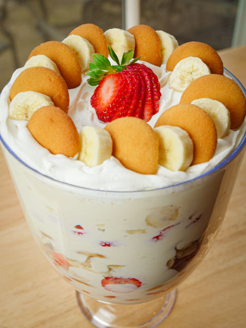 Strawberry Banana Pudding