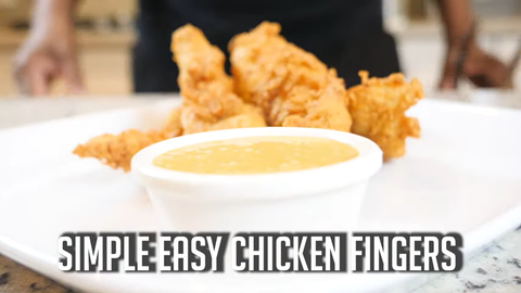 Simple & Easy Chicken Fingers Recipe