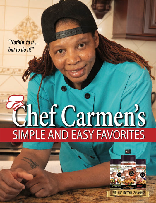 E-BOOK Digital copy for Chef Carmen Simple and Easy Favorites